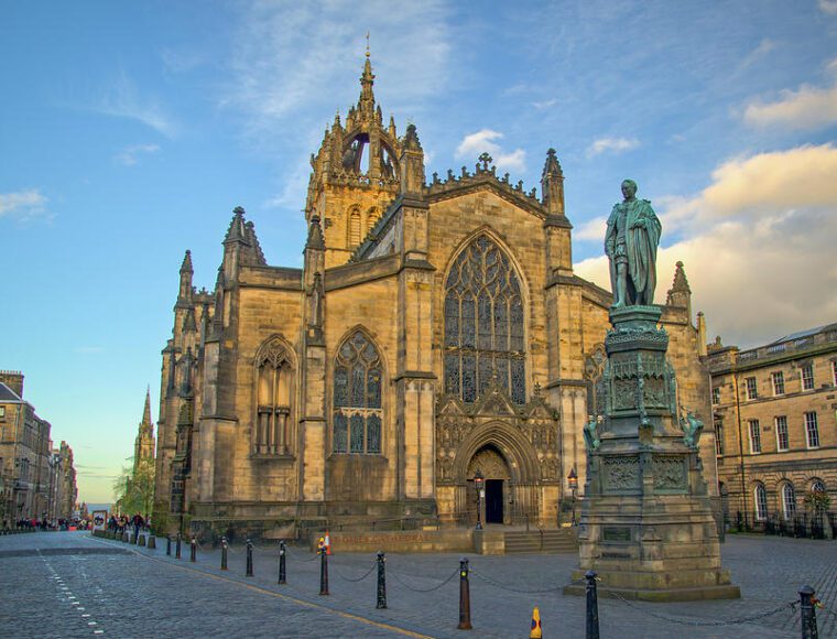 St Giles' Cathedral in Edinburgh